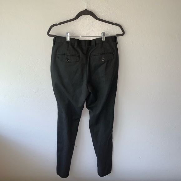 Gray Slim Fit Dress Pants - Picture 2 of 3